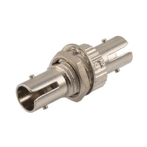 Fiber Optic Economy Coupler, ST, simplex multimode, zinc alloy body ...